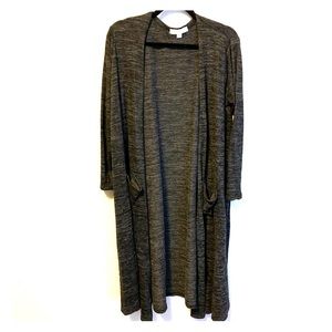 Heather Gray LuLaRoe Sarah duster cardigan